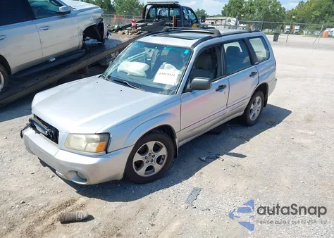 2004 Subaru Forester 2.5Xs from USA, damaged, VIN JF1SG65644H733864